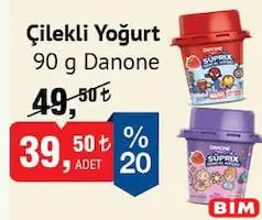 DANONE ÇİLEKLİ YOĞURT 90 G fiyat ve kampanya bilgisi